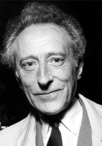 Jean Cocteau on the Set of La Testament d